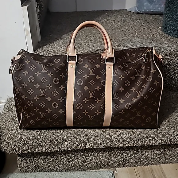 louis vuitton duffle bag poshmark